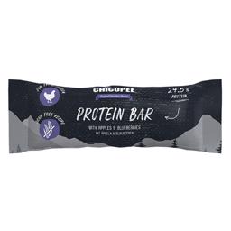 Chicopee Proteinbar för hundar med kyckling, äpple och blåbär 1 st 25g